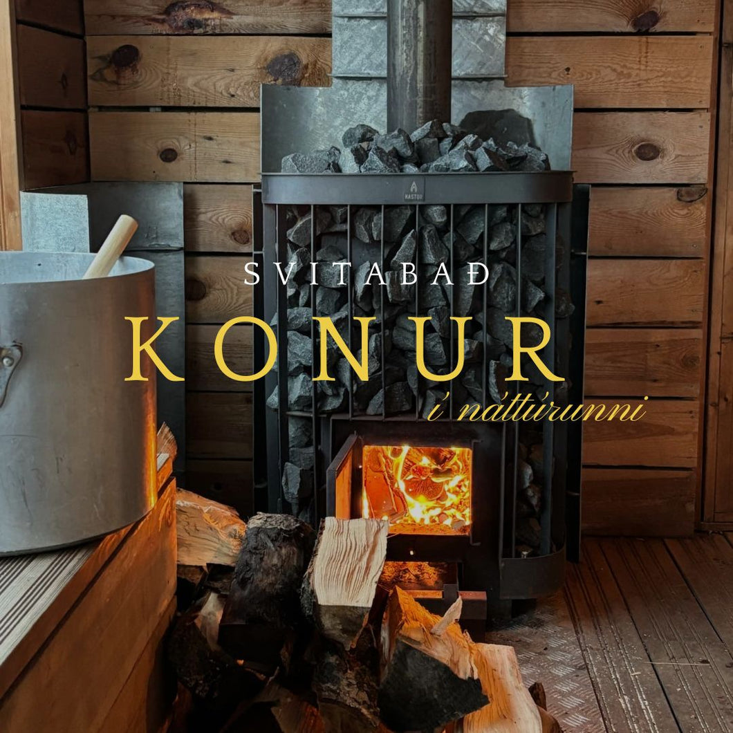 KONUR Í NÁTTÚRUNNI // svitabað í Skerjafirði // 13. nóv